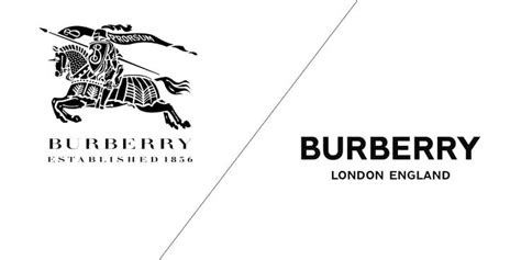 Burberry serifed logo